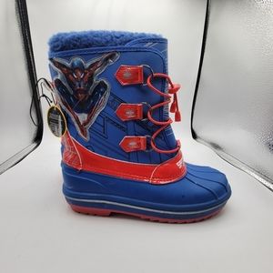 Spiderman winter boots